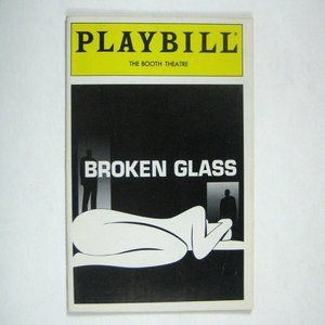 Broken Glass Playbill May 1994 Arthur Miller Ron Rifkin Amy Irving David Dukes